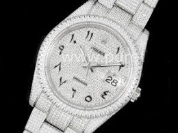 로렉스 데이저스트 41mm 풀 다이아몬드 다이얼 | Datejust 41 SS Full Diamonds JDF 1_1 Best Edition on Bracelet A2824_files