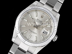 로렉스 데이저스트 41mm 실버 다이얼 | DateJust 41 126334 904L SS VSF 1_1 Best Edition Silver Dial on Oyster Bracelet VS3235