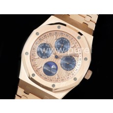 오데마피게 로얄오크 41mm 컴플리케이션 크로노 로즈골드 다이얼 | Royal Oak 41mm Complicated 26574 RG APSF1:1 Best Edition RG Dial on RG Bracelet A5134