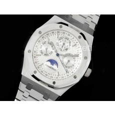 오데마피게 로얄오크 41mm 컴플리케이션 크로노 실버 다이얼 | Royal Oak 41mm Complicated 26574 SS APSF1:1 Best Edition Silver Dial on SS Bracelet A5134