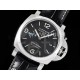 파네라임 팸 1312 블랙 다이얼 | PAM1312 W VSF 1:1 Best Edition Black Dial on Black Leather Strap P.9010 Clone