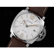 파네라이 팸 1046 루미너 화이트 다이얼 | PAM1046 Luminor Due VSF Best Edition White Dial on Brown Asso Strap AXXXIV