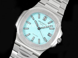 파텍필립 노틸러스 5711 티파니 블루 다이얼 | Nautilus 5711 Tiffany GRF 1:1 Best Edition Tiffany Blue Dial on SS Bracelet 324CS