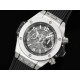 휴블럿 빅뱅 유니코 티타늄 스켈레톤 다이얼 | Hublot Big Bang Unico Titanium ZF 1:1 Best Edition Skeleton Dial on Black Rubber Strap A1280