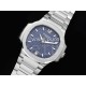 파텍필립 노틸러스 7118 여성용 블루 다이얼 | Nautilus 7118 Ladies 3KF 1:1 Best Edition Light Blue Dial on SS Bracelet A324 Super Clone