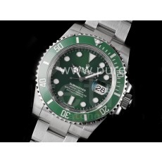 로렉스 서브마리너 그린 세라믹 베젤 그린 다이얼 | Submariner 116610 LV Green Ceramic 904L Steel VSF 1:1 Best Edition VS3135