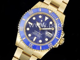 로렉스 서브마리너 41mm 옐로우골드 블루 다이얼 | Submariner 41mm 126618 LB YG Blue Ceramic 904L Steel JDF 1:1 Best Edition VR3235