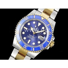 로렉스 서브마리너 41mm 옐로우골드 청판 콤비 | Submariner 41mm 126613 LB SS/YG Wrapped Gold Blue Ceramic 904L Steel JDF 1:1 Best Edition VR3235