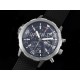 아이더블유씨 아쿠아타이머 크로노 블루 다이얼 | Aquatimer Chrono IW3768 SS NSF 1:1 Best Edition Blue Dial on Black Rubber Strap A7750