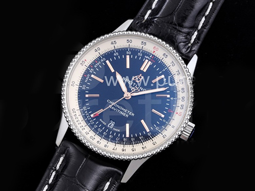 [BREITLING] 브라이틀링 네비타이머 41mm 블랙 다이얼, 홍콩명품시계,남자워치,손목시계,가죽스트랩