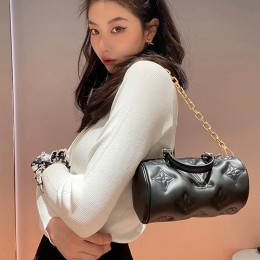 [홍콩명품,LOUIS VUITTON] 루이비통 모노그램 파필론 숄더백 M59800, 블랙, BDA, 명품가방,뤼비똥,최신,22SS,여자가방,미러급,레플리카,무브타임,직구쇼핑몰