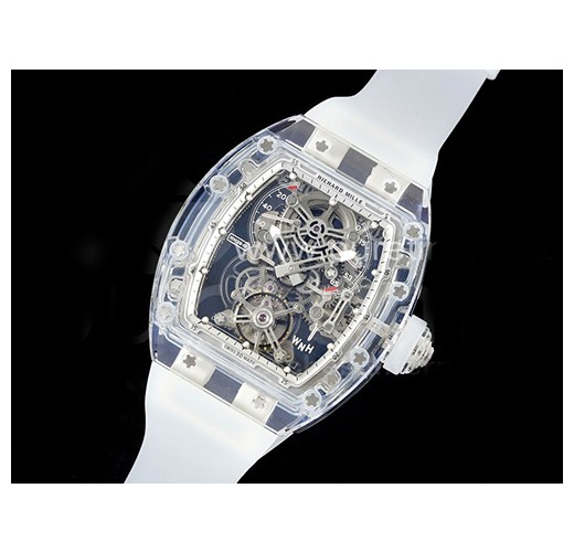 [홍콩명품시계.RICHARD MILLE] 리차드밀레 RM056-1 투명사파이어 베젤 투어빌론 스켈레톤 다이얼, 무브타임, 남자명품시계,워치,손목시계
