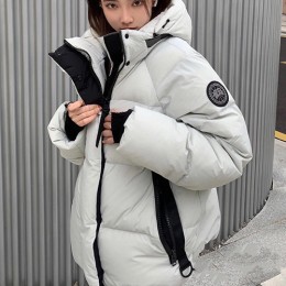 [홍콩명품.CANADA GOOSE] 캐나다구스 22SS 연예인코디 여자 패딩자켓 화이트 WM815, KSM, 명품의류,무브타임사이트,인터넷명품쇼핑몰,여자명품