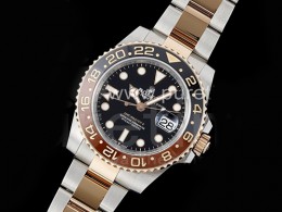 [홍콩명품시계.ROLEX] 로렉스 지엠티마스터II 126711 투톤 블랙/브라운 세라믹 베젤  로즈골드 블랙 다이얼, 롤렉스,남자명품시계,워치,중년남자,SA,명품시계,메탈시계