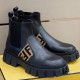 [홍콩명품,FENDI] 펜디 남성 부츠 Leather Chelsea boots , SE812, S2, 무브타임사이트,인터넷명품쇼핑몰,남자명품,슈즈,신발