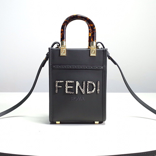 [홍콩명품,FENDI]펜디 선샤인 로고 쇼퍼백 미니 BGM320, MD, 홍콩명품가방,손목가방,크로스백,핸드백,구매대행,무브타임