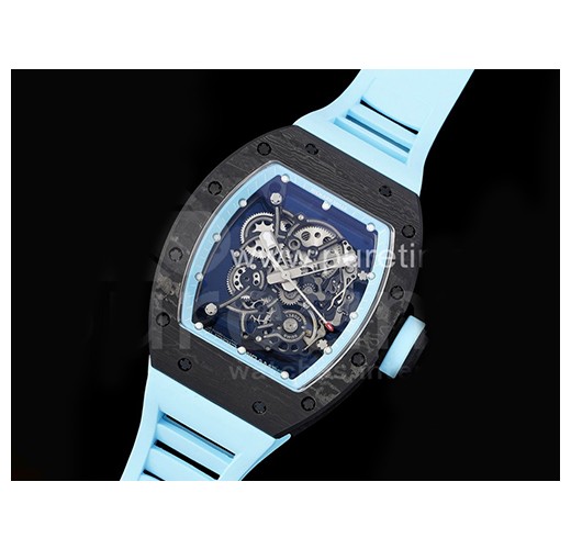 [홍콩명품시계.RICHARD MILLE] 리차드밀레 RM055 블랙 카본 베젤 스켈레톤 다이얼, 롤렉스,남자명품시계,워치,중년남자,SA,명품시계,손목시계