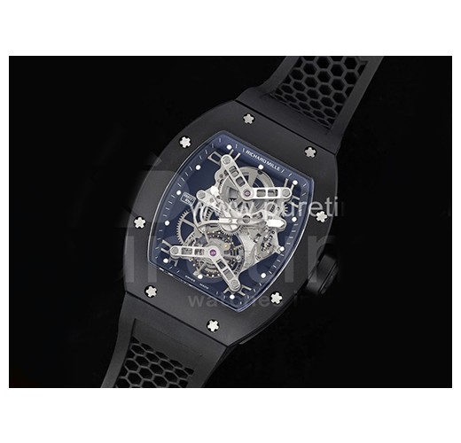 [홍콩명품시계.RICHARD MILLE] 리차드밀레 RM057 블랙 세라믹 베젤 투어빌론 스켈레톤 다이얼, 롤렉스,남자명품시계,워치,중년남자,SA,명품시계,손목시계