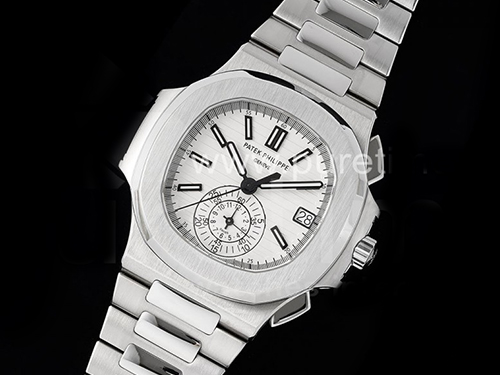 [홍콩명품시계.PATEK PHILIPPE] 파텍필립 노틸러스 5980 크로노그래프 화이트 다이얼, 무브타임,남자명품시계,워치,중년남자,SA,명품시계