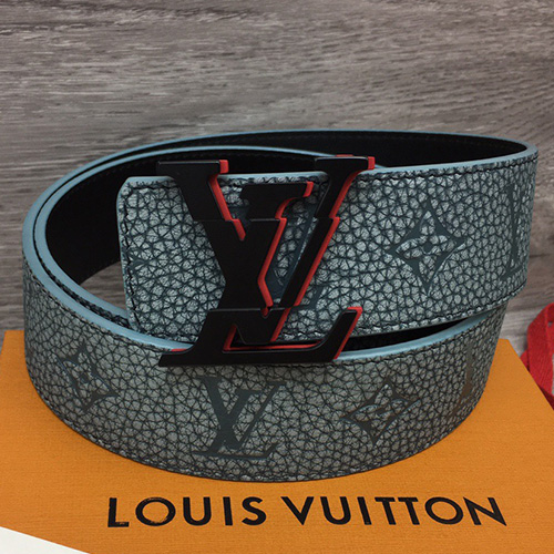 [홍콩명품.LOUIS VUITTON] 루이비통 22SS LV 이니셜 모노그램 벨트 40MM(그레이,블루), BT522, 4.0cm, X1, MR, 명품쇼핑몰,의류,무브타임사이트,인터넷쇼핑몰,남자명품,해외직구