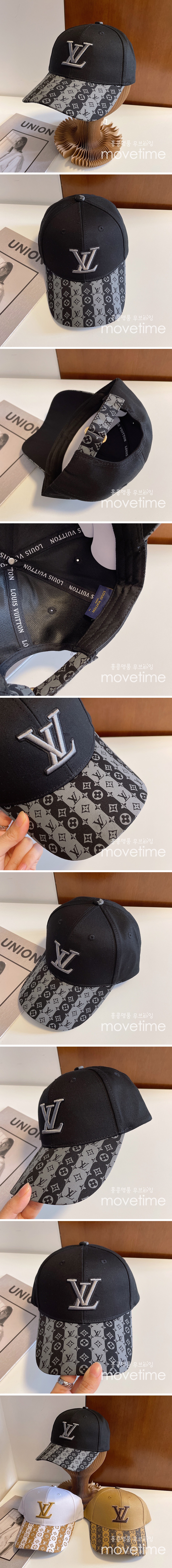 [홍콩명품.LOUIS VUITTON] 루이비통 22SS 이니셜 모노그램 볼캡 (3컬러), CA073, AGG,무브타임,쇼핑몰,해외직구,구매대행사이트