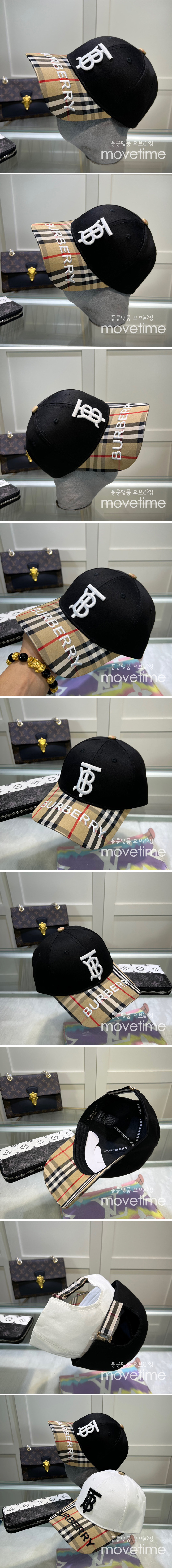 [홍콩명품.Burberry] 버버리 22SS 자수 TB로고 볼캡, CA075, AGG,무브타임,쇼핑몰,해외직구,구매대행사이트