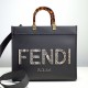 [홍콩명품,FENDI] 펜디 23SS 로고 선샤인 토트 백(블랙), BGM780, MD, 홍콩명품가방,손목가방,크로스백,핸드백,구매대행,무브타임