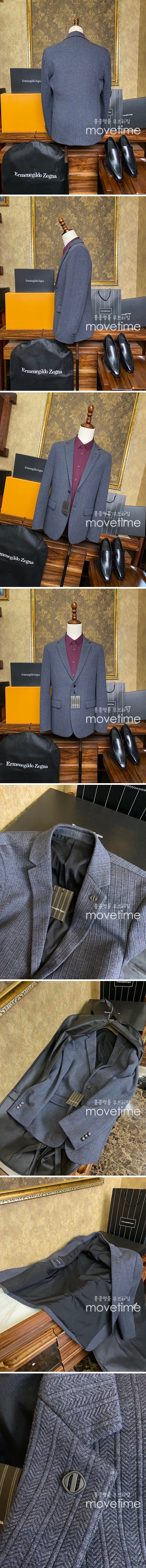 [홍콩명품.ZEGNA] 제냐 23SS 패턴 울 정장 수트 자켓(그레이), BM3845, S1, 명품쇼핑몰,의류,무브타임사이트,인터넷쇼핑몰,해외직구