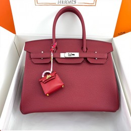 [홍콩명품.Hermes] 에르메스 23SS 버킨 백 토고 & 팔라듐 하드웨어(와인) 30cm, BGM984, H3, 홍콩명품가방,손목가방,크로스백,핸드백,구매대행,무브타임