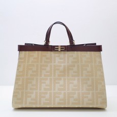 [홍콩명품,FENDI] 펜디 23SS 피카부 X-TOTE 쇼퍼 백 (베이지), BGM1090, MD, 홍콩명품가방,손목가방,크로스백,핸드백,구매대행,무브타임