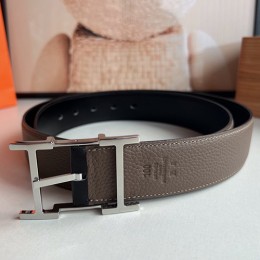 [홍콩명품.Hermes] 에르메스 23SS 로고 리버서블 가죽 벨트 38MM (다크브라운), BT679, 3.8cm, BRB, 명품레플리카,명품쇼핑몰,의류,무브타임사이트,인터넷쇼핑몰,남자명품,해외직구