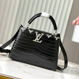 [홍콩명품.LOUIS VUITTON] 루이비통 23SS 토뤼옹 악어가죽 카퓌신mm M48865 M, BGM1203, JD, 홍콩명품가방,손목가방,크로스백,핸드백,구매대행,무브타임