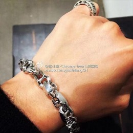 [홍콩명품.Chrome Hearts] 크롬하츠 23SS 925 실버 체인 팔찌, ET1197, CR1, 홍콩명품쇼핑몰,무브타임,악세사리,잡화,생활용품