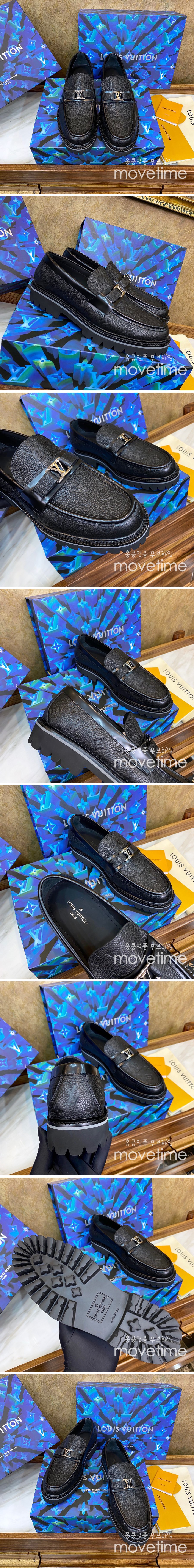 [홍콩명품.LOUIS VUITTON] 루이비통 23SS LV 모노그램 로퍼 구두, SE1527, S1, 무브타임사이트,인터넷명품쇼핑몰,남자명품,슈즈,신발