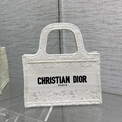 [홍콩명품,Christian Dior] 디올 23SS 북 토트백 미니 (화이트), BGM1352, TBB, 홍콩명품가방,손목가방,크로스백,핸드백,구매대행,무브타임