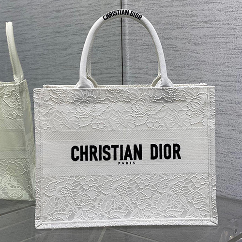 [홍콩명품,Christian Dior] 디올 23SS 북 토트백 미디움 (화이트), BGM1354, TBB, 홍콩명품가방,손목가방,크로스백,핸드백,구매대행,무브타임