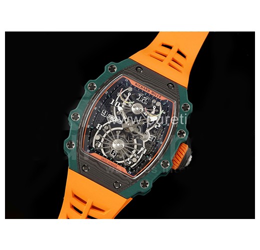 [홍콩명품시계.RICHARD MILLE] 리차드밀레 RM21-02 투어빌론  스켈레톤 다이얼 고무밴드 스트랩, 명품직구,구매대행,럭셔리,남자명품시계,워치,중년남자