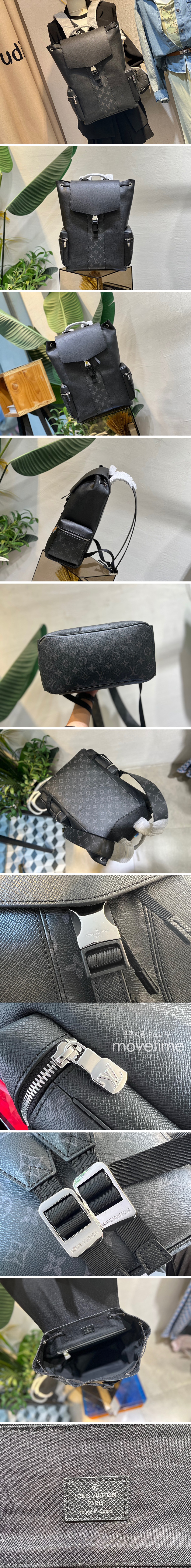 [홍콩명품.LOUIS VUITTON] 루이비통 23SS 모노그램 이클립스 타이가 레더 아웃도어 백팩 M30417, BGM1480, JD, 홍콩명품가방,손목가방,크로스백,핸드백,구매대행,무브타임