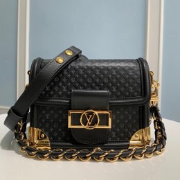 [홍콩명품.LOUIS VUITTON] 루이비통 23SS 로고 모노그램 Dauphine 미니 백 (블랙), BGM1525, X1, 홍콩명품가방,손목가방,크로스백,핸드백,구매대행,무브타임