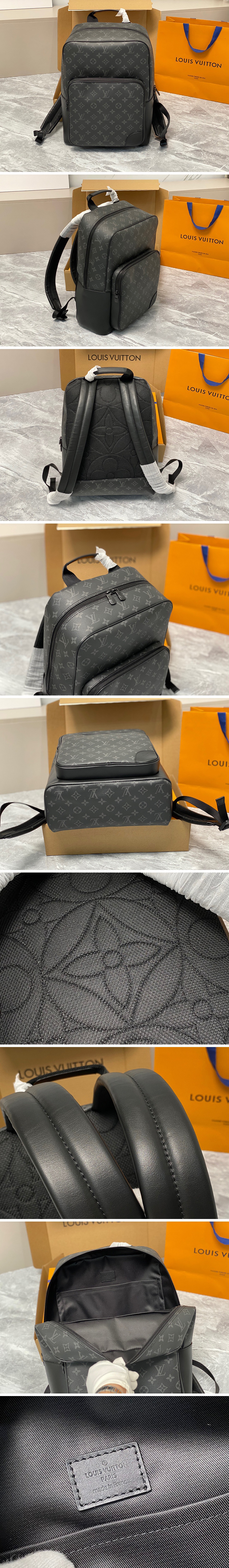 [홍콩명품.LOUIS VUITTON] 루이비통 23SS 모노그램 DEAN 백팩 M45335 (블랙), BGM1541, BDA, 홍콩명품가방,명품쇼핑몰,크로스백,핸드백,구매대행,무브타임