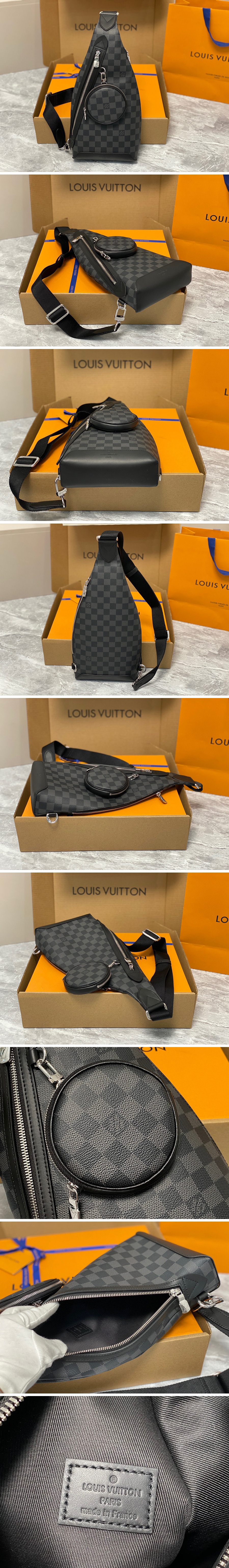 [홍콩명품.LOUIS VUITTON] 루이비통 23SS 듀오 슬링백 M30936 (블랙), BGM1550, BDA, 홍콩명품가방,명품쇼핑몰,크로스백,핸드백,구매대행,무브타임