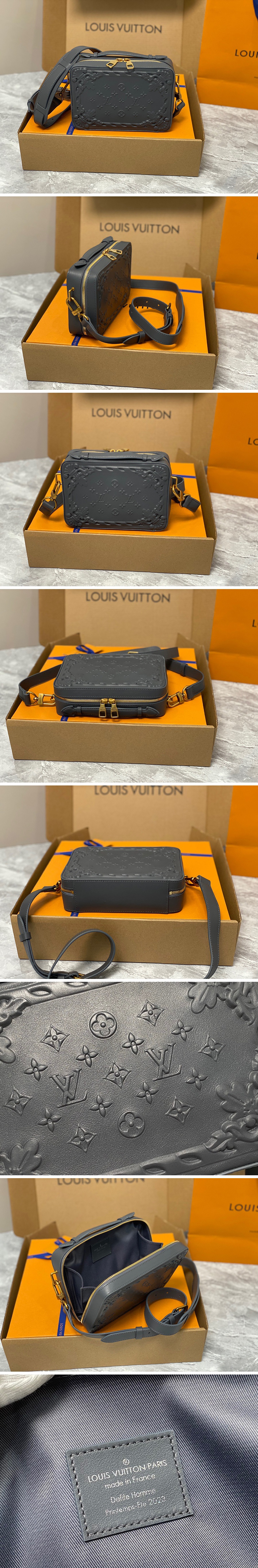 [홍콩명품.LOUIS VUITTON] 루이비통 23SS 핸들 소프트 트렁크백 M21833 (블랙), BGM1603, BDA, 홍콩명품가방,명품쇼핑몰,크로스백,핸드백,구매대행,무브타임