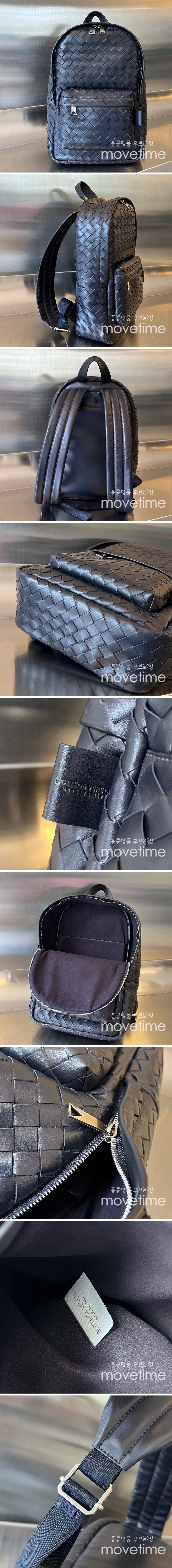 [홍콩명품.BOTTEGA VENETA] 보테가베네타 23SS 인트레치아토 백팩 730728 (블랙), BGM1613, BDA, 명품지갑,무브타임쇼핑몰,홍콩명품,사이트,명품쇼핑몰