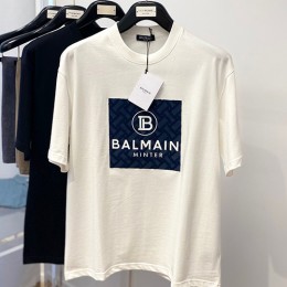 [홍콩명품.BALMAIN] 발망 23SS 로고 프린트 반팔 티셔츠 (3컬러), BM7172, JS, 온라인명품쇼핑몰,남자명품의류,인터넷쇼핑몰,해외직구