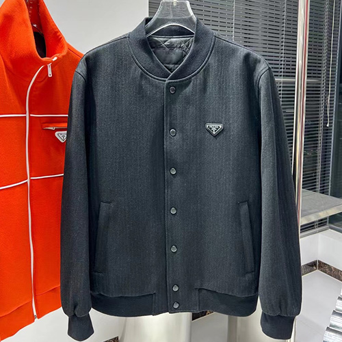 [홍콩명품,PRADA] 프라다 23SS 삼각로고 울 봅버 솜자켓, BM7884, TOP, 온라인명품쇼핑몰,남자명품의류,인터넷쇼핑몰,해외직구