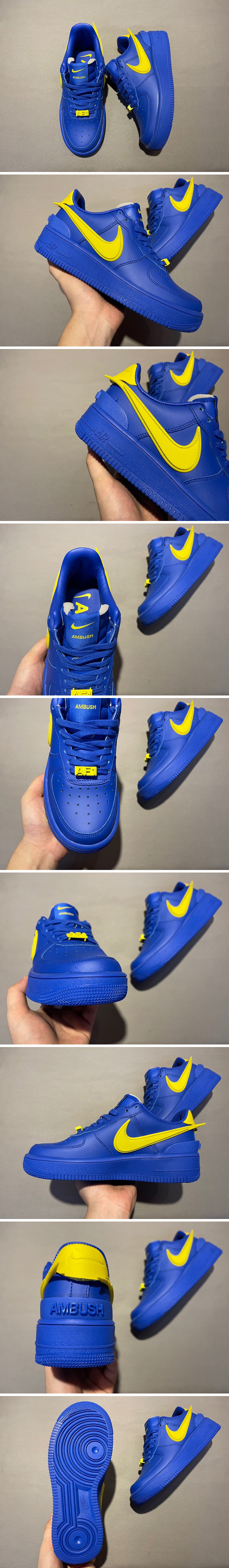 [홍콩명품.NIKE] 나이키 23SS Ambush x Nk Air Force 1\'07 로우 스니커즈 (블루), SE1920, SMS, 무브타임사이트,인터넷명품쇼핑몰,남자명품,슈즈,신발