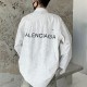 [홍콩명품.BALENCIAGA] 발렌시아가 23SS BB로고 자수 남방 셔츠 (2컬러), BM8432, GG, 온라인명품쇼핑몰,남자명품의류,인터넷쇼핑몰,해외직구