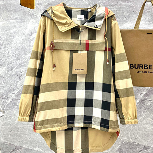 [홍콩명품.Burberry] 버버리 23SS 로고 체크 패턴 아노락, BM8458, S1F, 온라인명품쇼핑몰,남자명품의류,인터넷쇼핑몰,해외직구