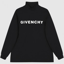 [홍콩명품.GIVENCHY] 지방시 23SS 로고 자수 하이넥 긴팔 티셔츠 (2컬러), BM8702, TOP, 온라인명품쇼핑몰,남자명품의류,인터넷쇼핑몰,해외직구