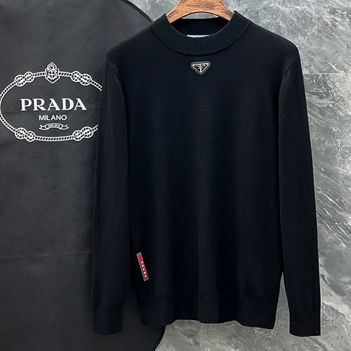 [홍콩명품,PRADA] 프라다 23SS 삼각로고 니트 스웨터 (5컬러), BM10027, JS, 온라인명품쇼핑몰,남자명품의류,인터넷쇼핑몰,해외직구